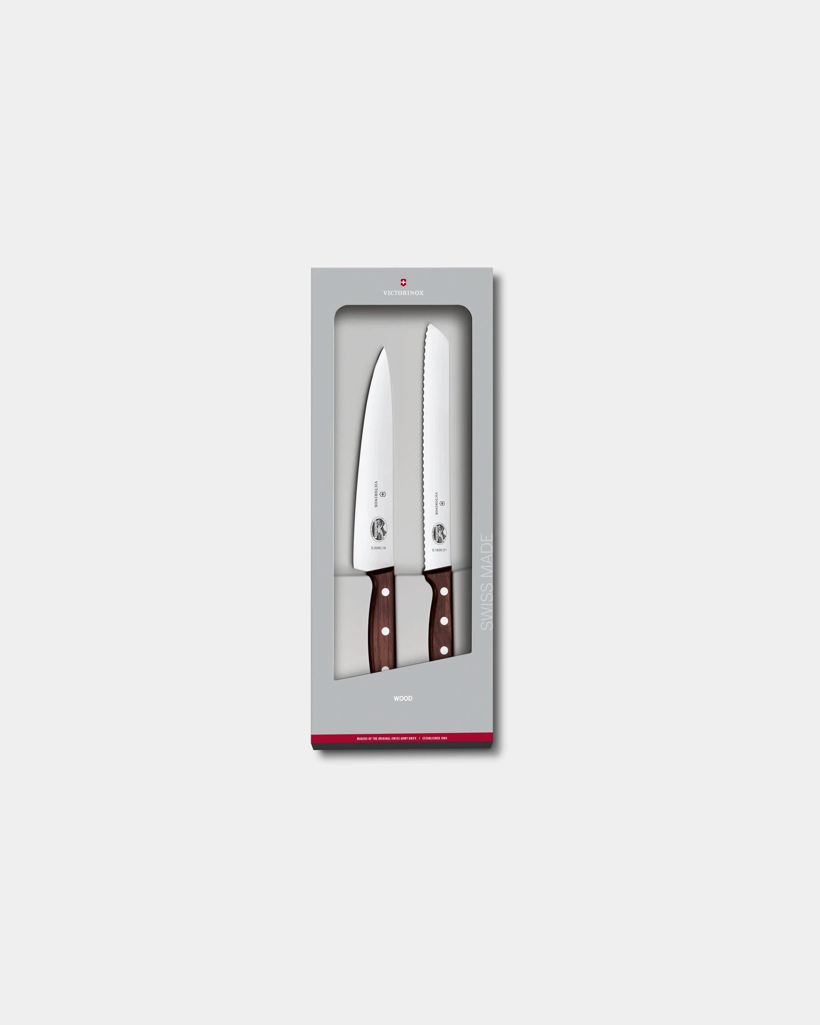 Custom Wood kitchen knife set Victorinox - Bois D’Érable Modifié