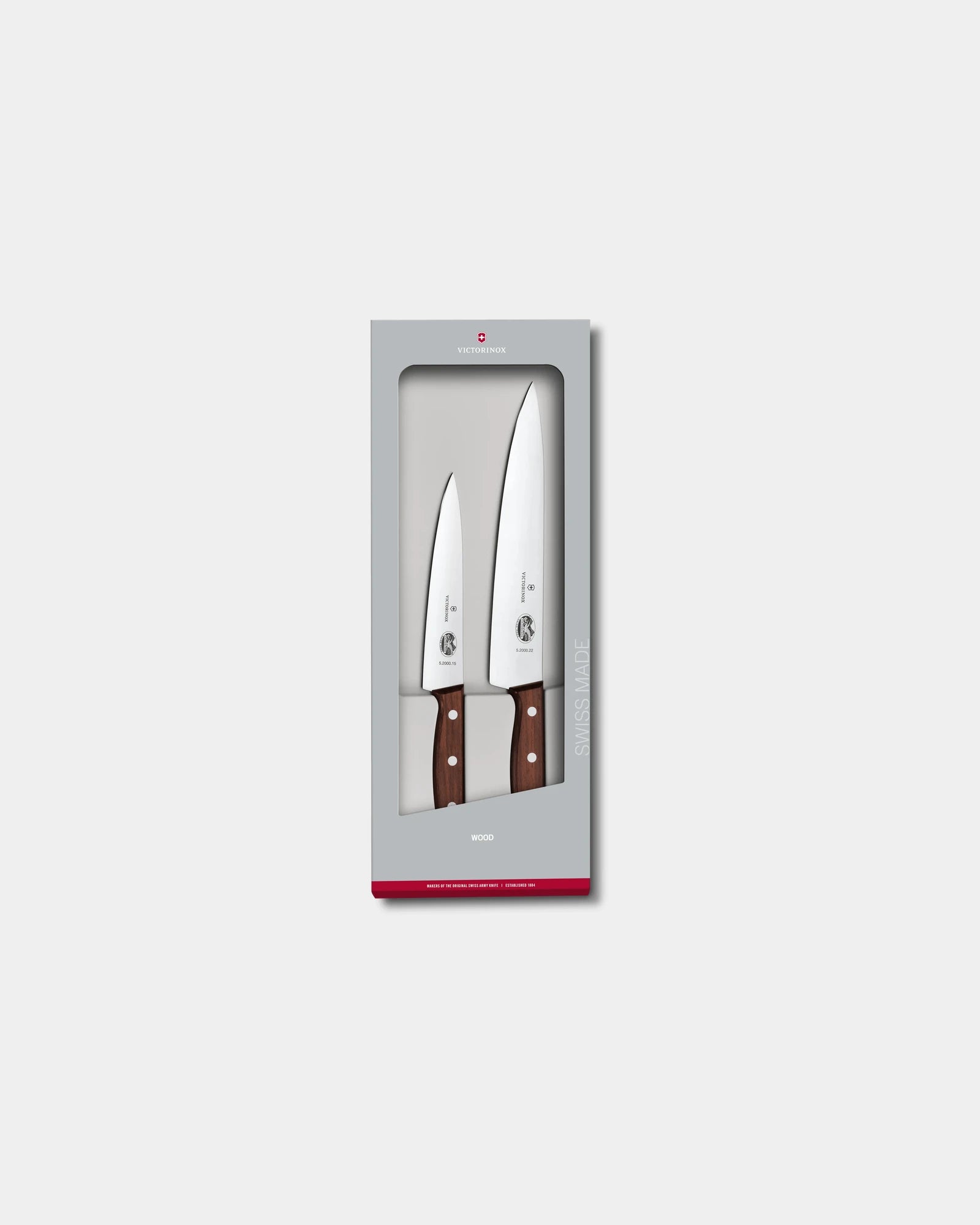 Custom Wood kitchen knife set Victorinox Service - Bois D’Érable Modifié
