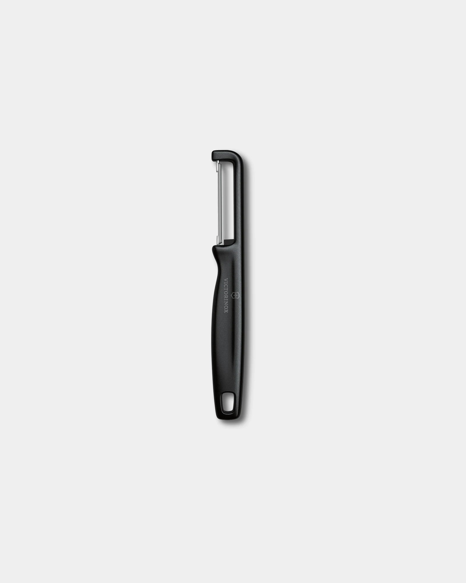 Custom ergonomic polypropylene peeler Victorinox Iota - Black