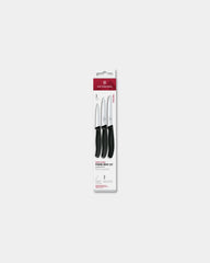 Custom stainless steel kitchen knife set Victorinox - Black