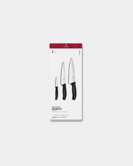 Custom stainless steel kitchen knife set Victorinox 20 cm - Black