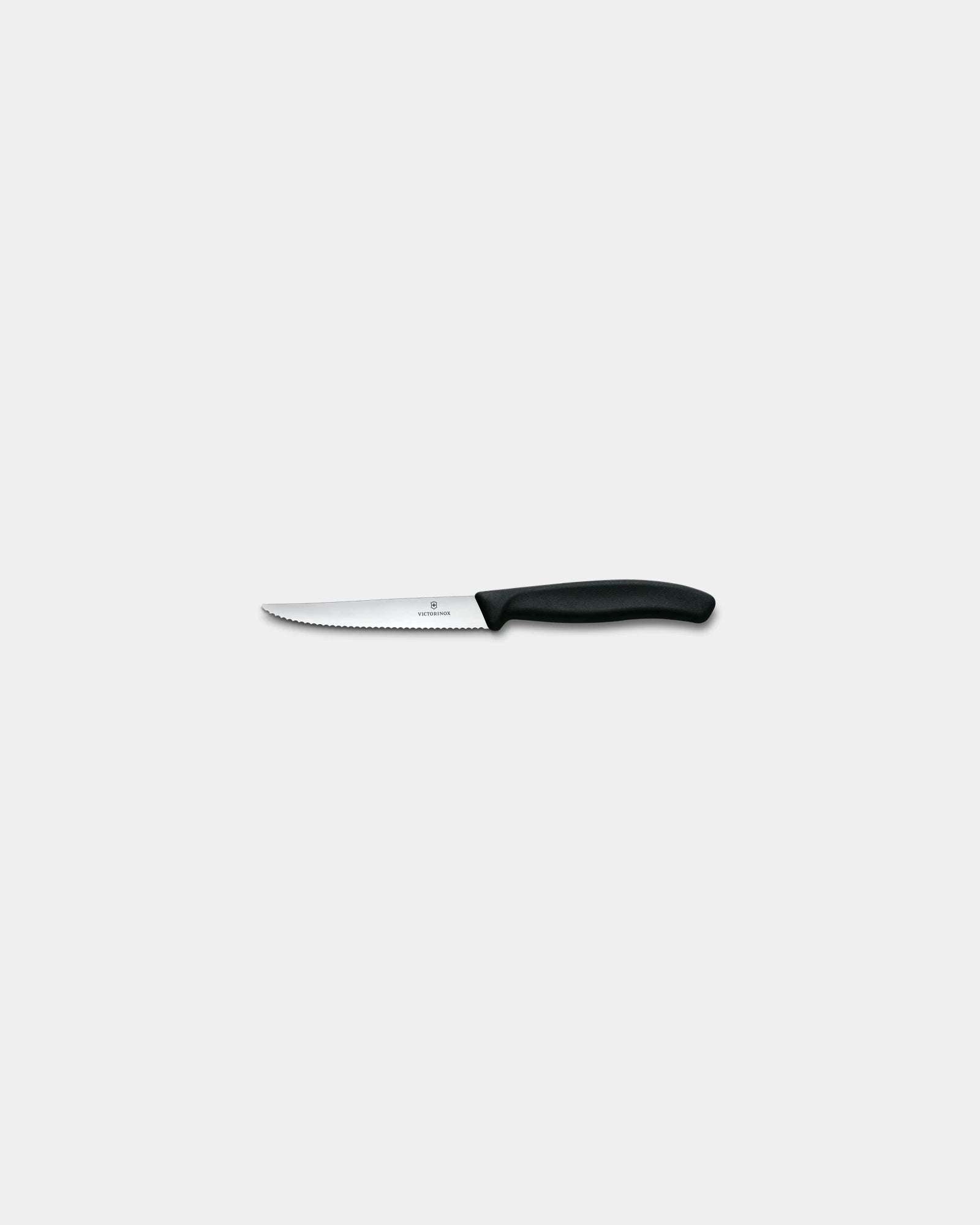 Custom ergonomic steak knife set Victorinox 11 cm - Black