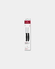 Custom stainless steel kitchen knife set Victorinox - Black