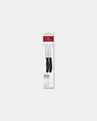 Custom stainless steel kitchen knife set Victorinox 11 cm - Black