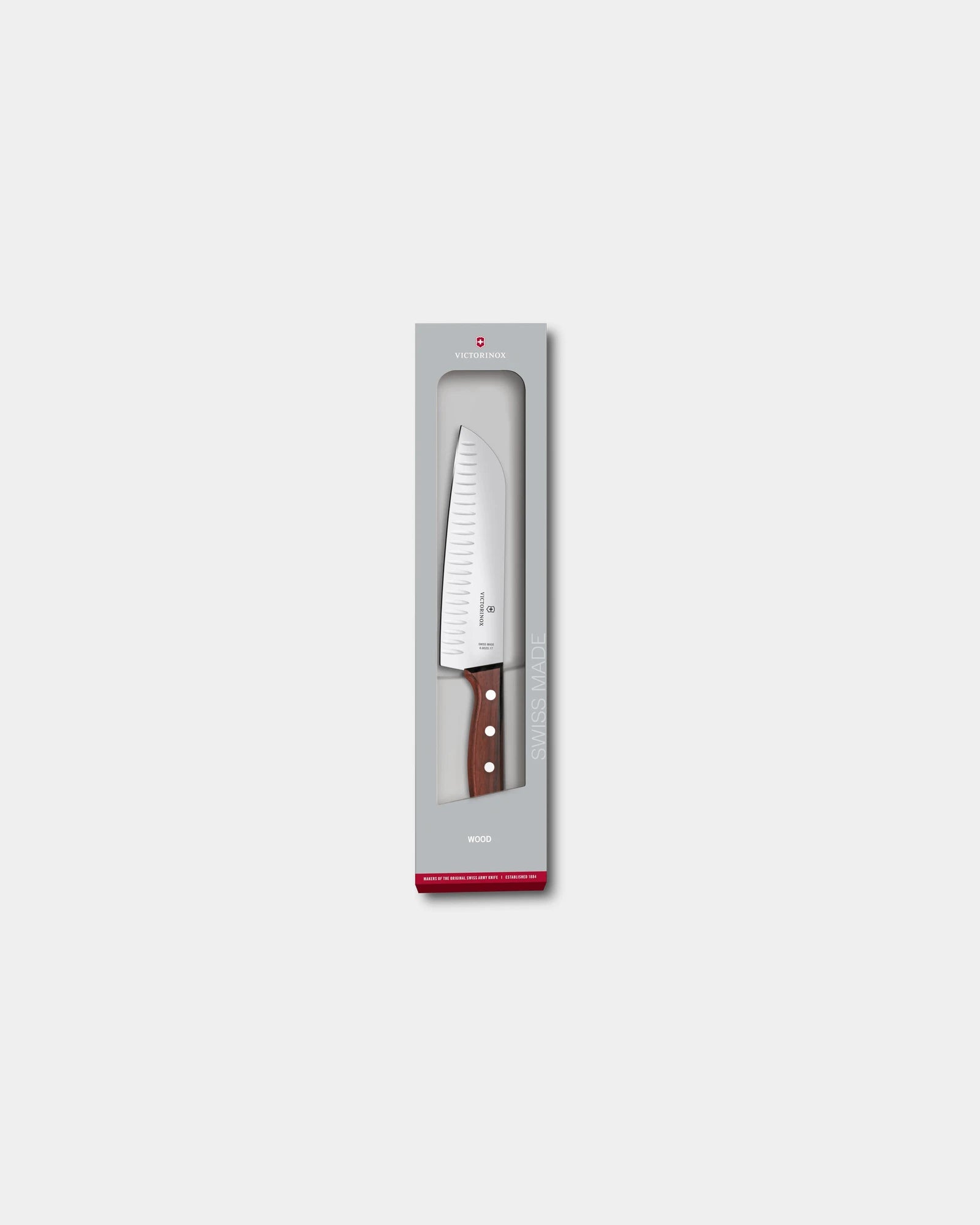 Custom 17 cm Santoku Wood knife Victorinox - 1
