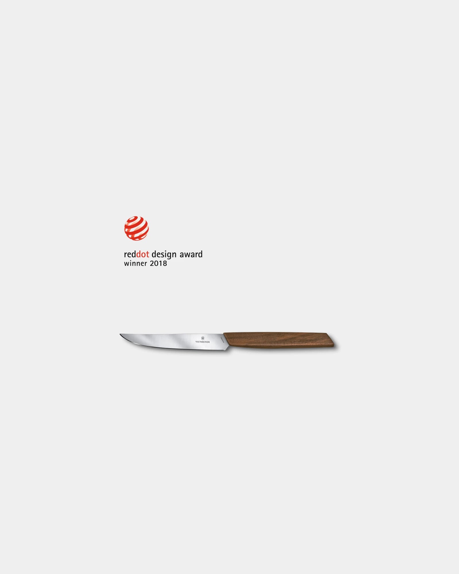 Custom walnut wood steak knives Victorinox Swiss Modern - 1