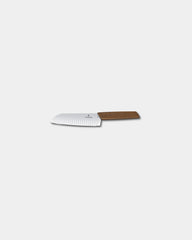 Custom 17 cm Santoku knife Victorinox Swiss Modern - Bois De Noyer