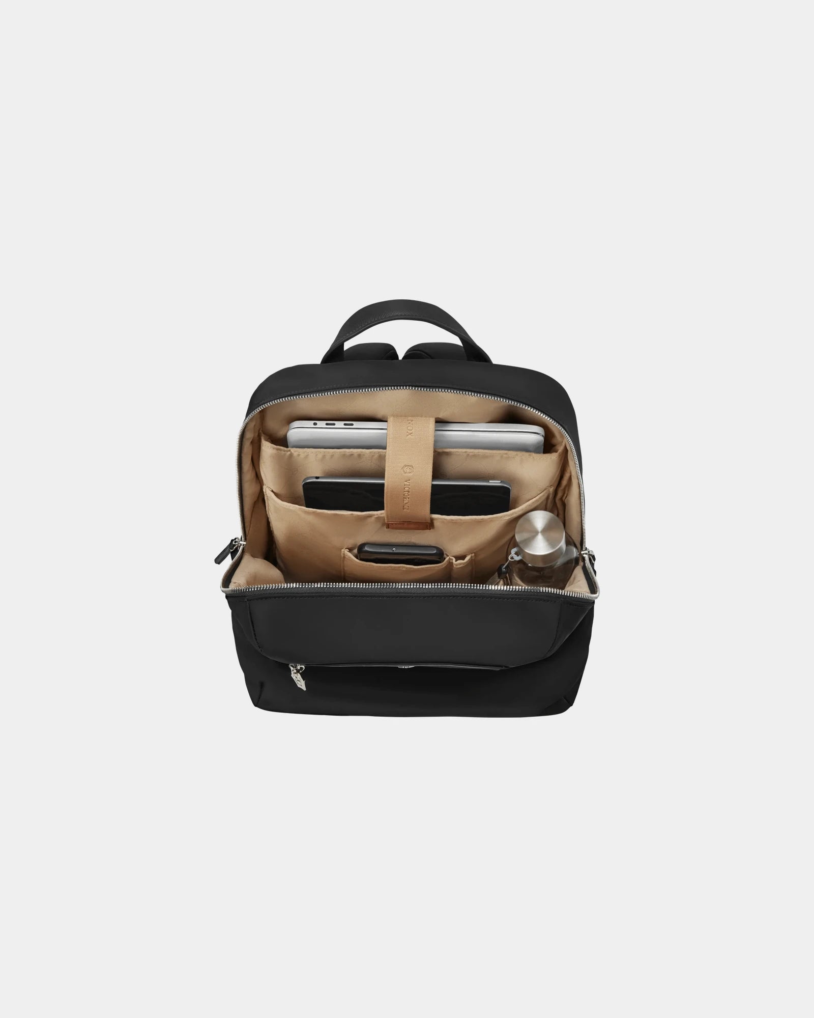 Custom nylon leather backpack Victorinox Victoria Signature - 13