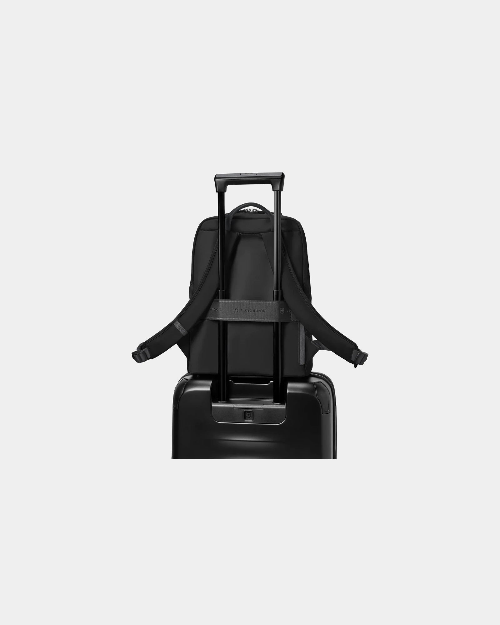 Custom nylon leather backpack Victorinox Victoria Signature - 16