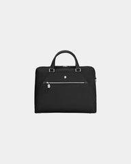 Custom nylon leather briefcase Victorinox - Black