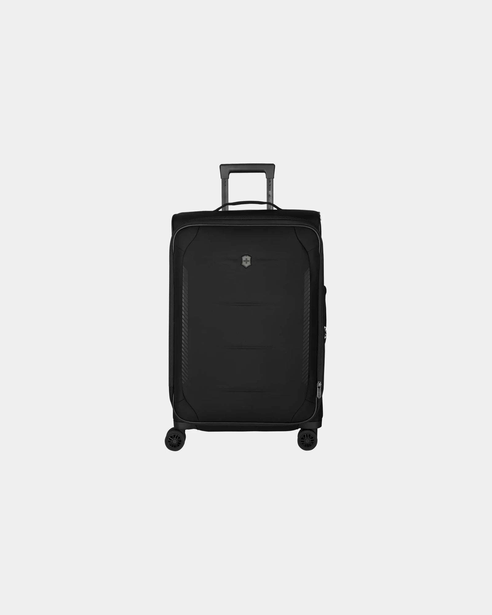 Custom recycled polyester luggage Victorinox Crosslight - Black