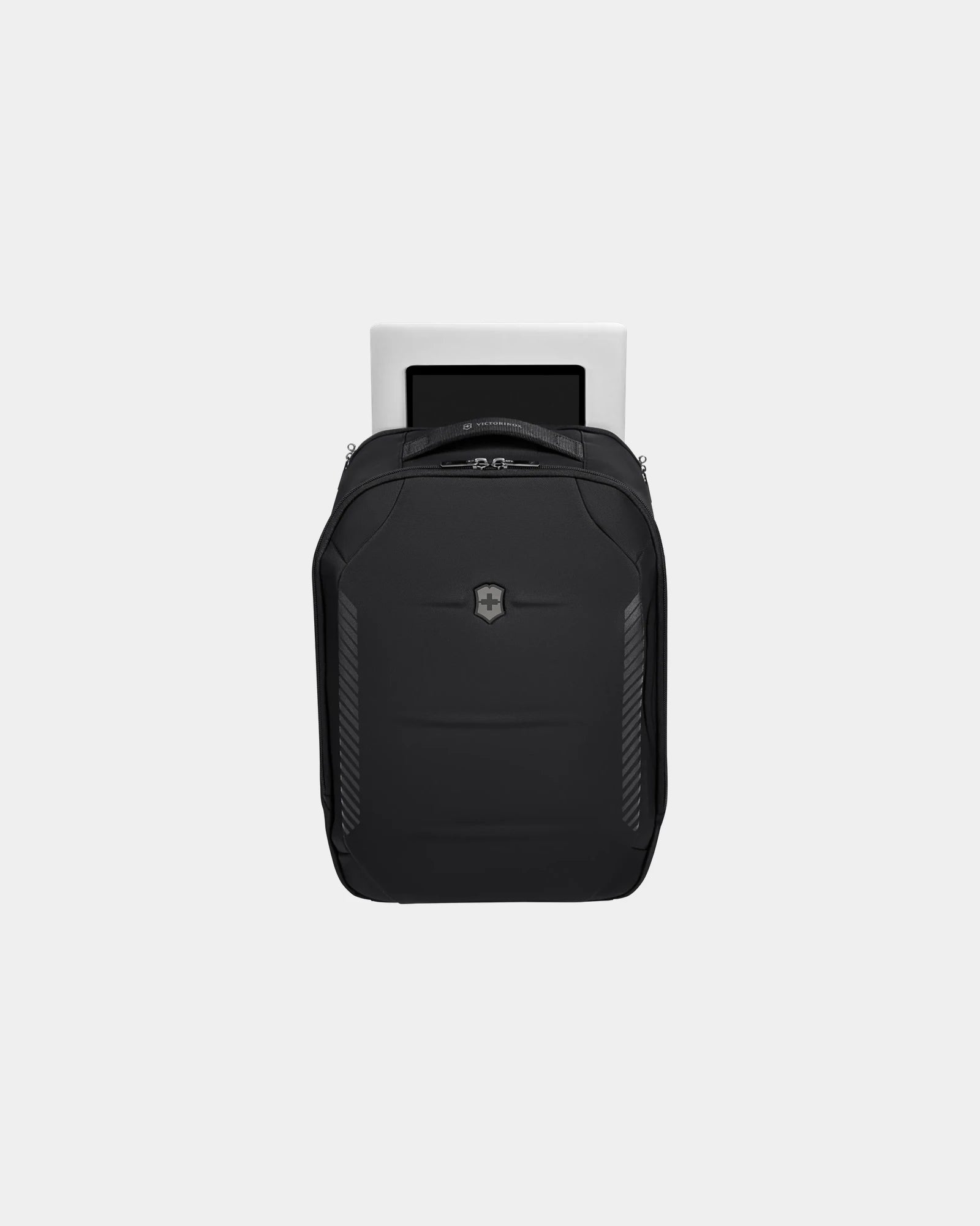 Custom recycled polyester backpack Victorinox Crosslight - 5