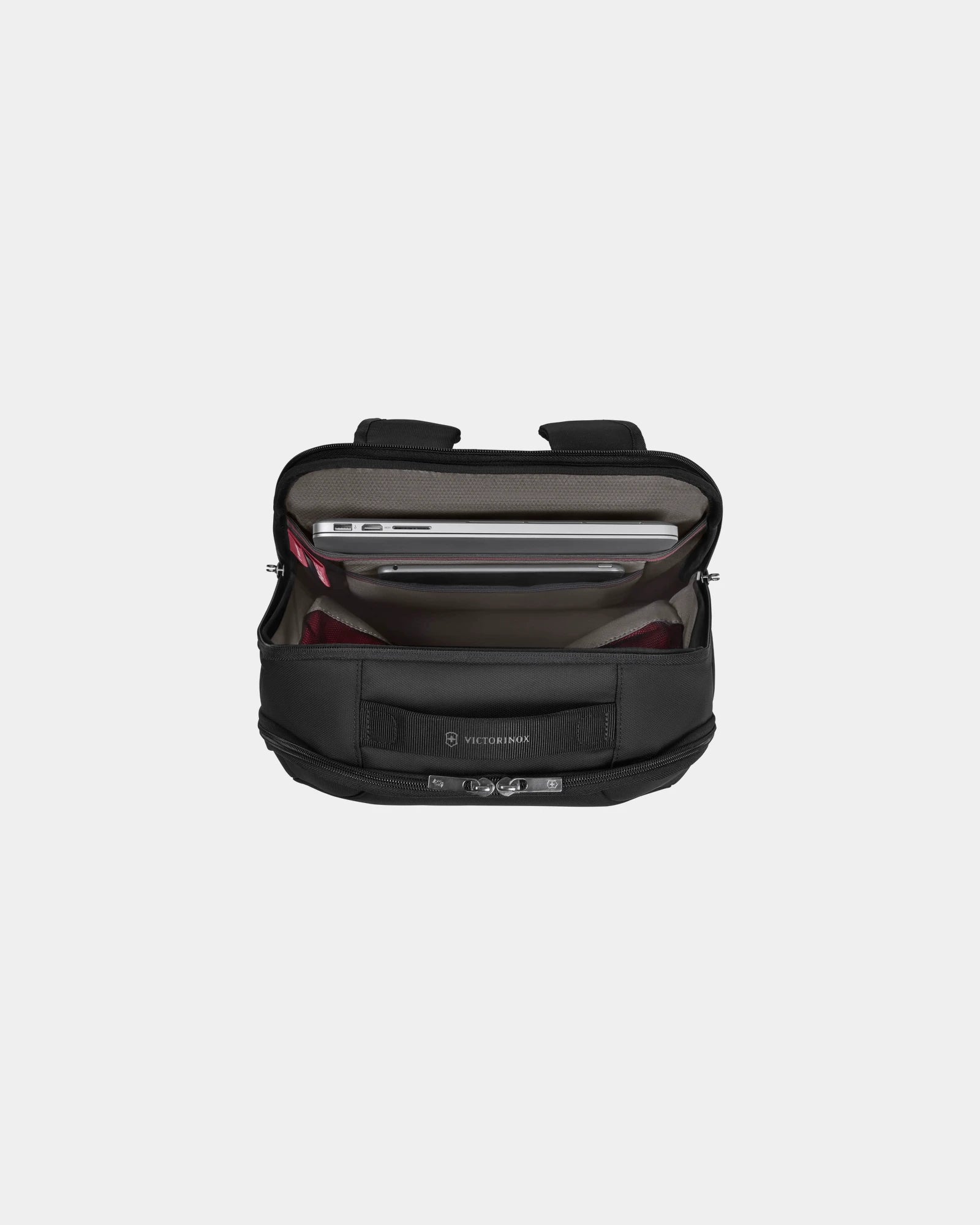 Custom recycled polyester backpack Victorinox Crosslight - 4