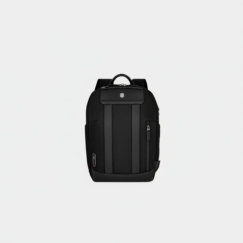 Custom Architecture Urban2 backpack in nylon and leather