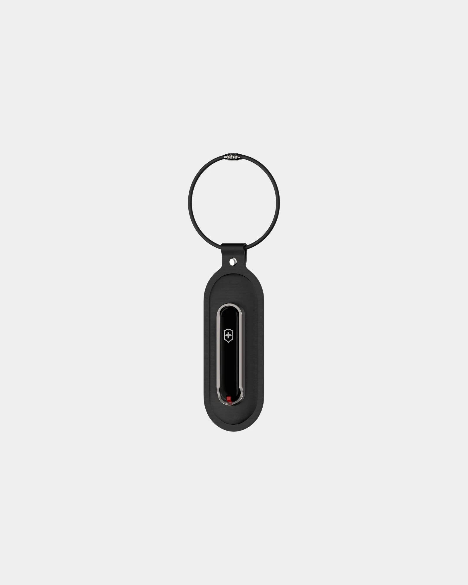Custom black luggage tag Victorinox Travel Essentials - 1
