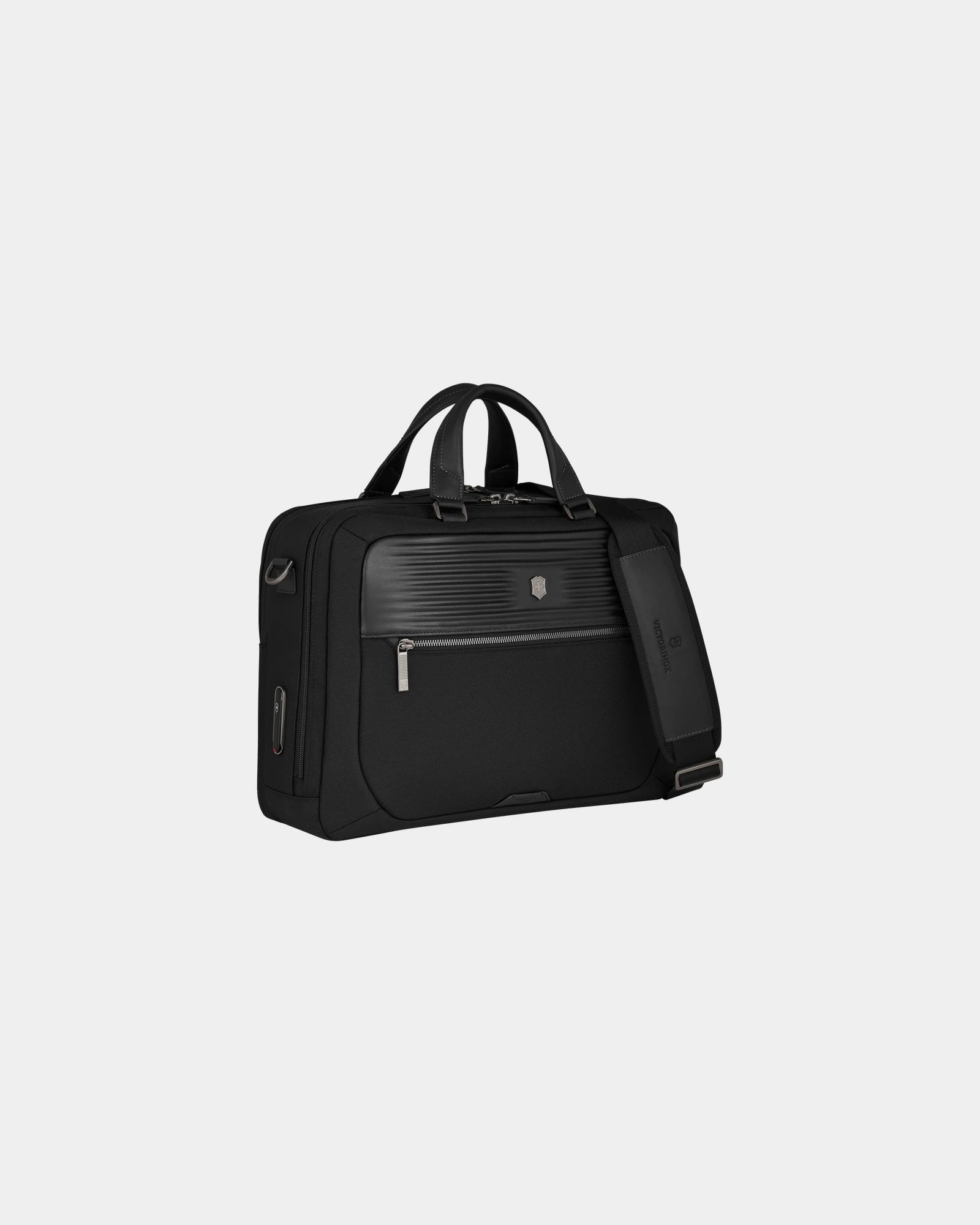 Custom nylon leather briefcase Victorinox Mythic Deluxe - 1