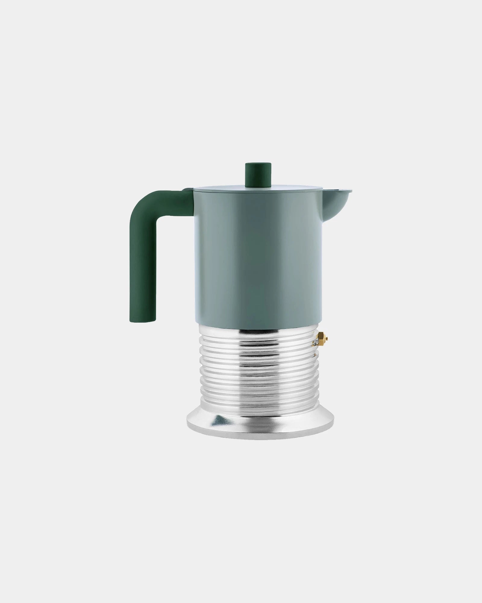 Custom eco-friendly espresso maker Alessi Vite - Sage Green