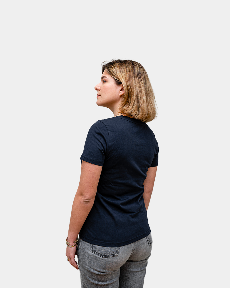 Women's V-Neck T-Shirt Made in France to Personalize - 10