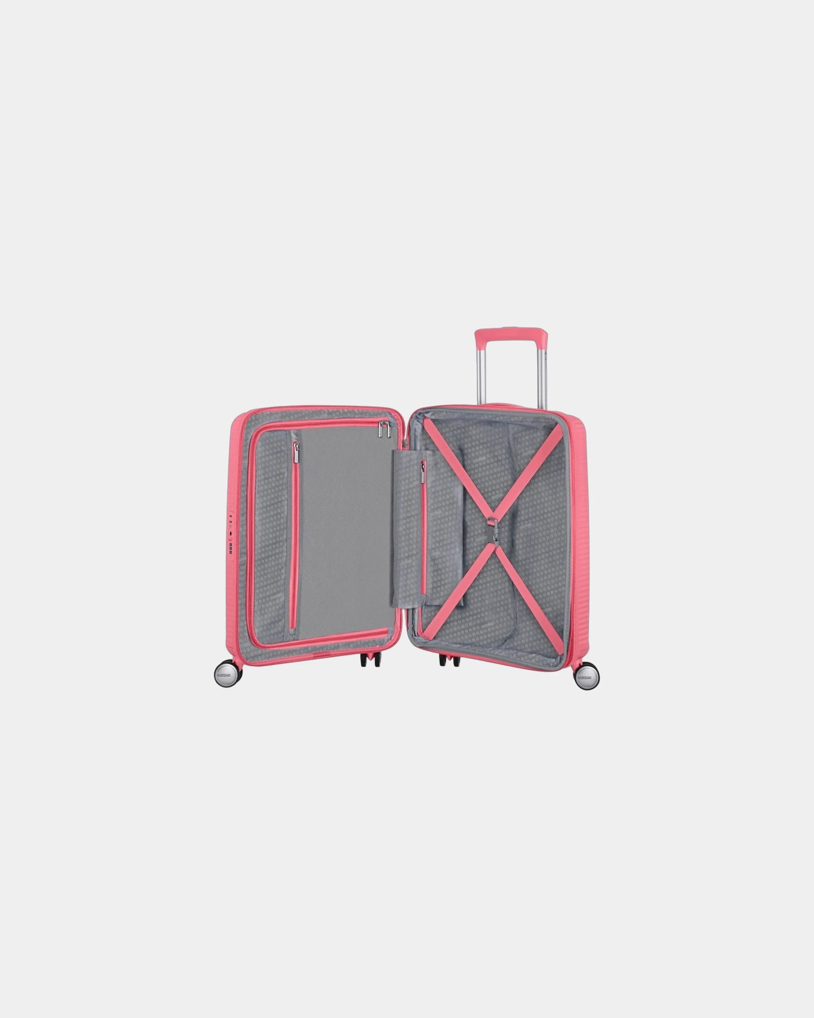 Custom expandable suitcase American Tourister SoundBox - 27