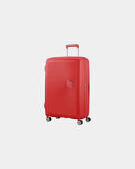 Custom polypropylene suitcase American Tourister SoundBox - Red