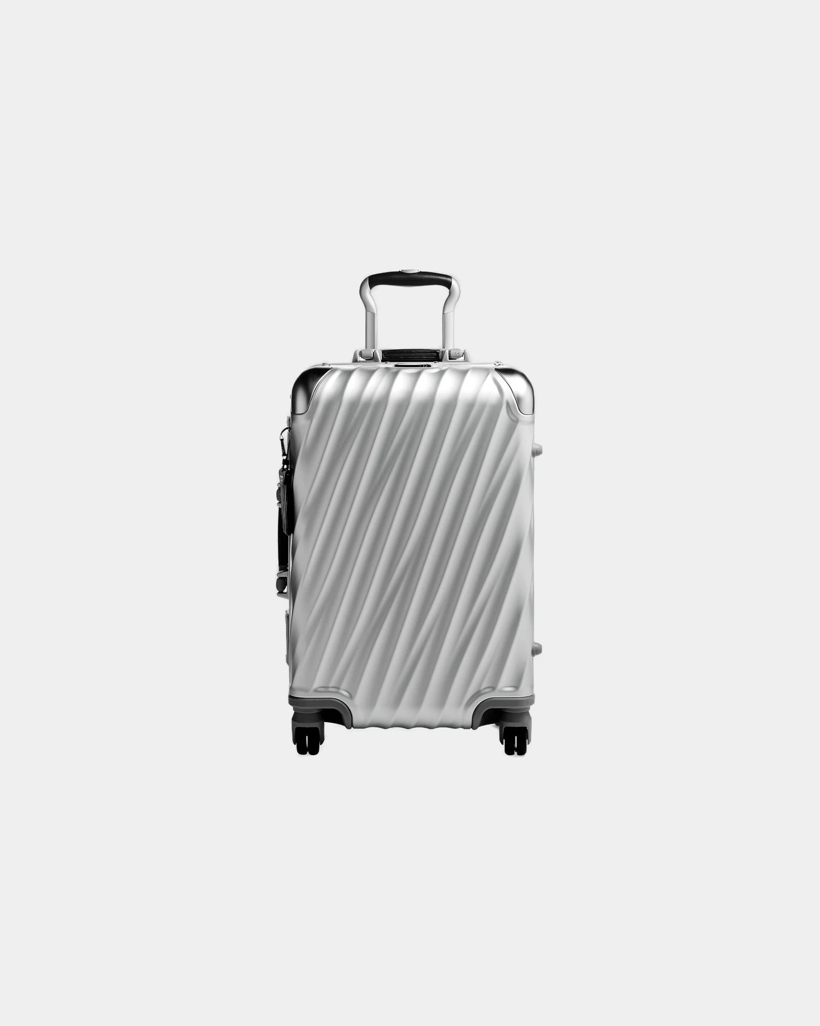 Custom aluminum 56 cm suitcase Tumi 19 Degree - Silver