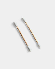 Customizable Reusable Cotton Swab and Beauty Applicator Duo - 1