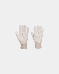 Custom cotton jersey gloves - Natural