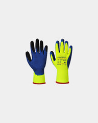 Promotional thermal gloves Duo-Therm pack of 12 - Yellow-Black