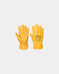 Promotional beige leather gloves Pack of 12 - 1