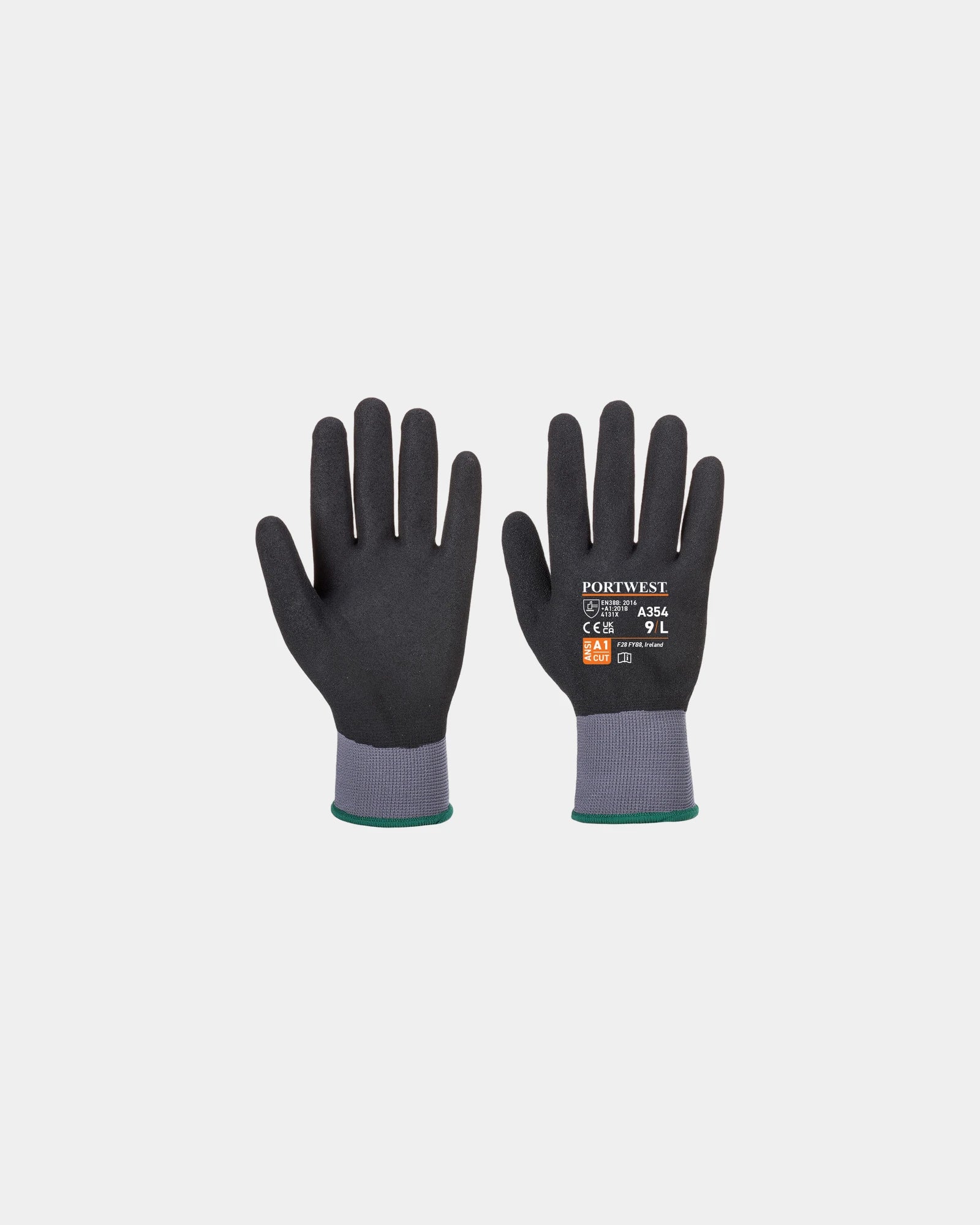 Promotional PU/Nitrile gloves for ultimate grip - Khaki