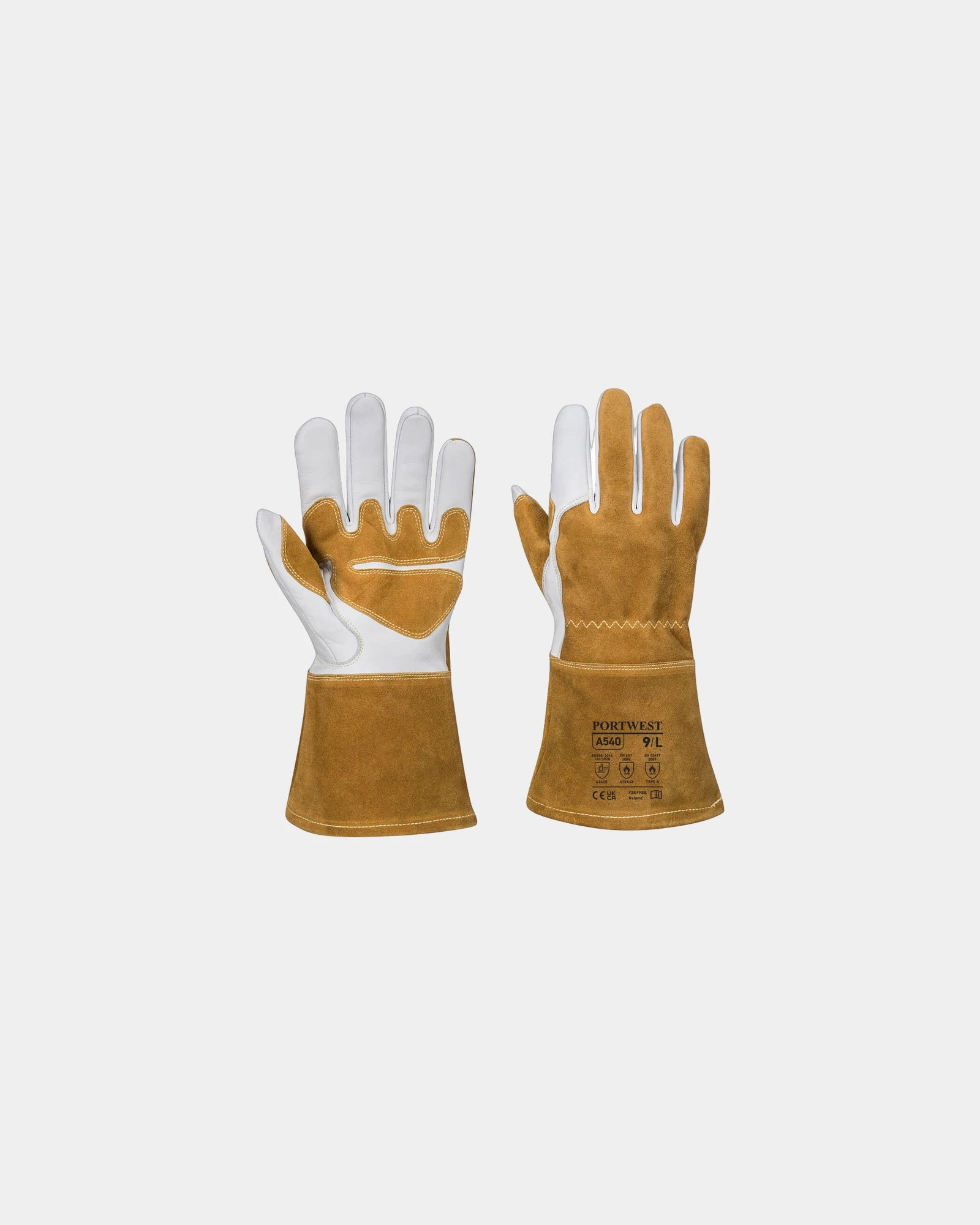 Promotional welding glove Ultra - Brown