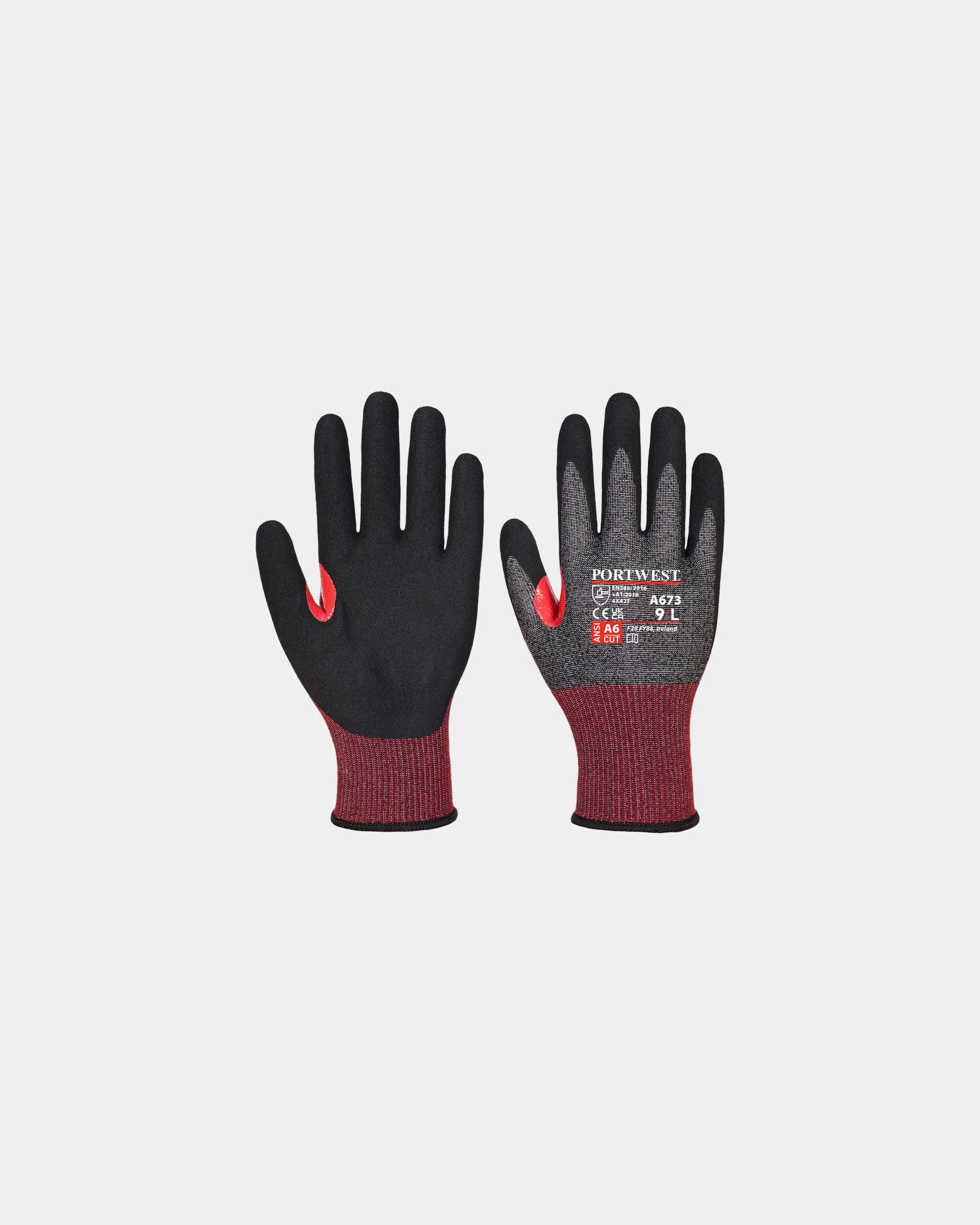 Promotional anti-cut nitrile gloves CT AHR18 - Khaki