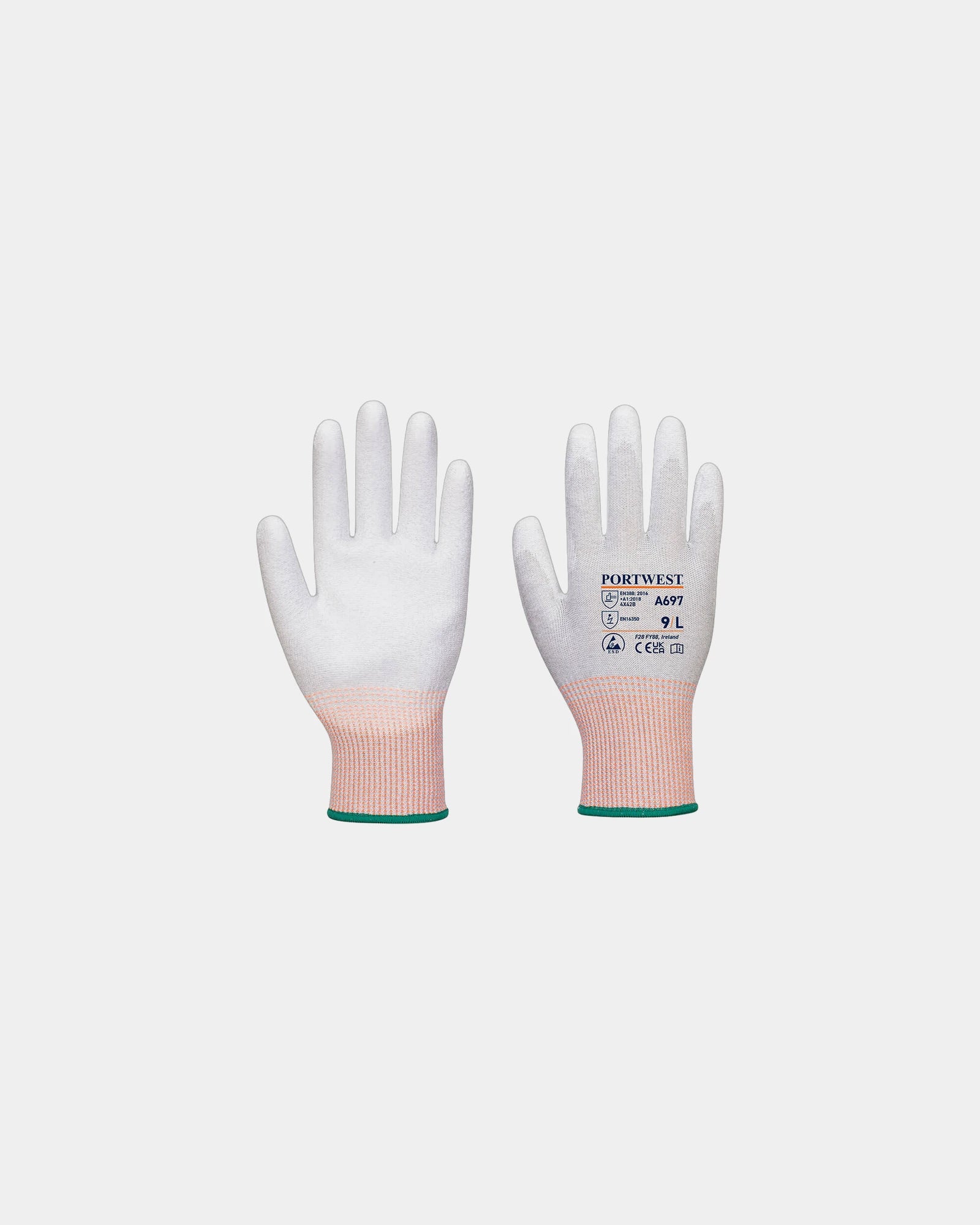 Promotional cut-resistant gloves for precision work - Grey