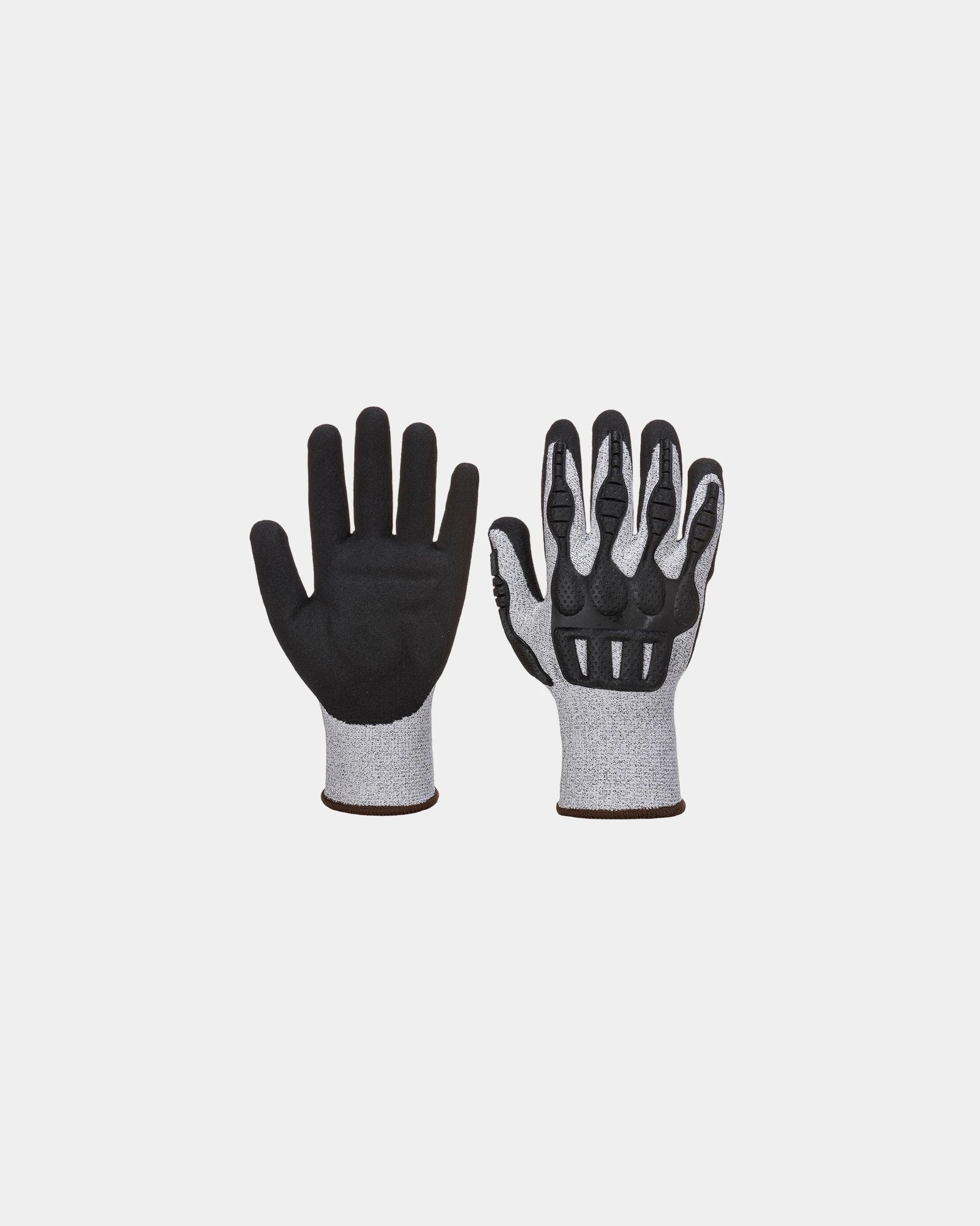 Promotional cut-resistant gloves with TPV protection - Grey