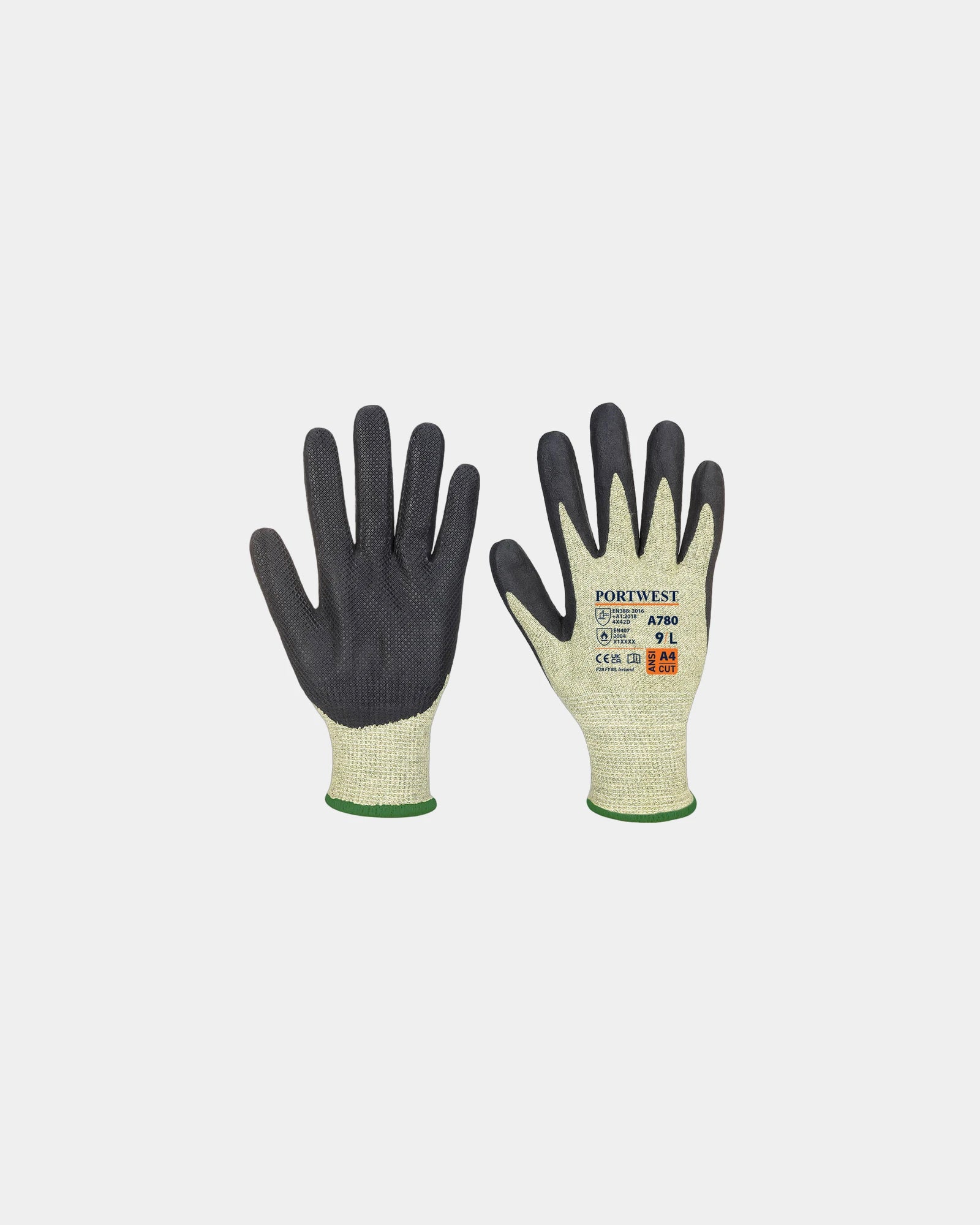 Promotional Arc Grip gloves for electrical safety - Green