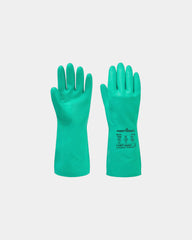 Promotional chemical-resistant gloves pack of 12 - Green