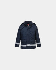 Promotional insulated parka Araflame - Navy