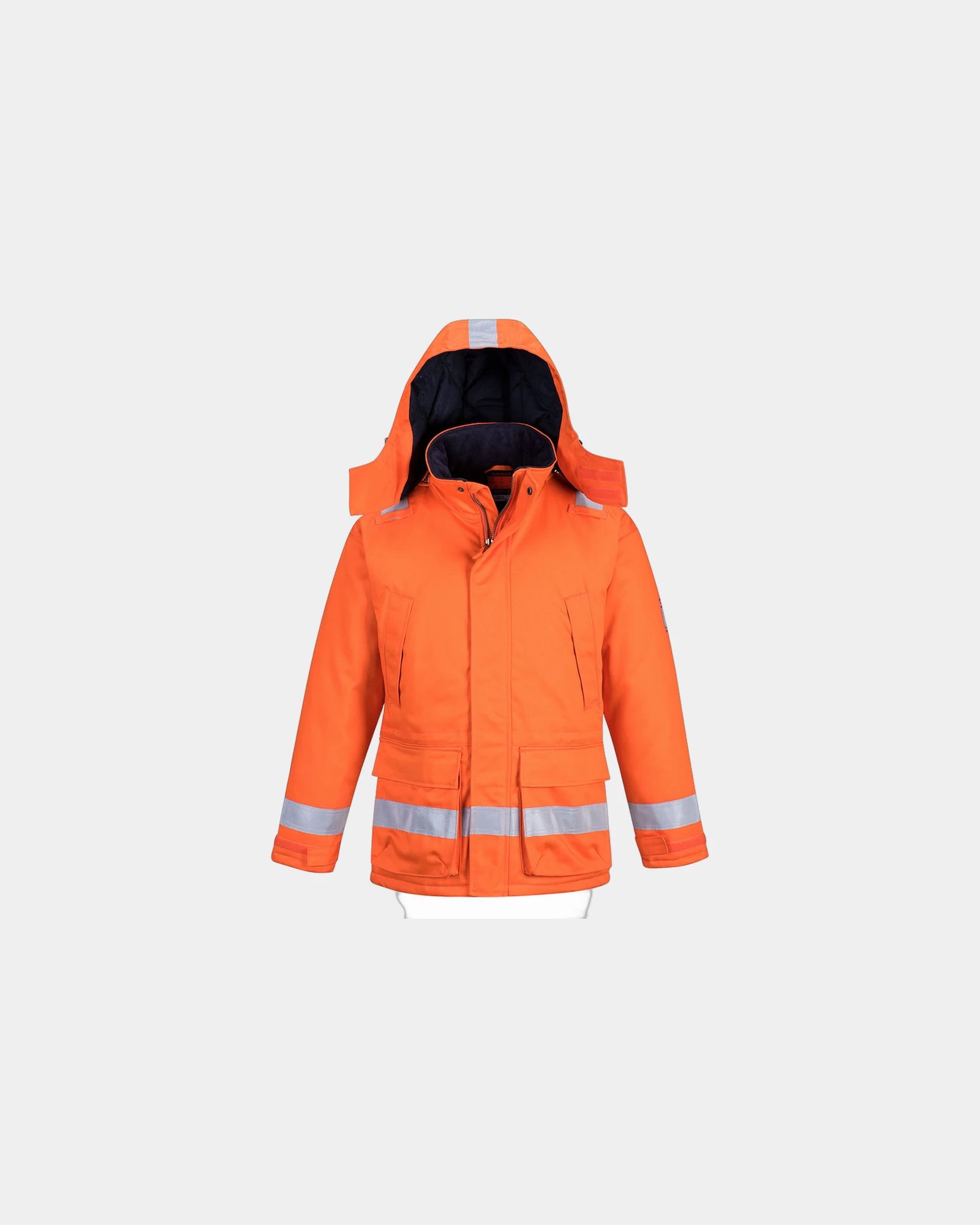 Promotional insulated parka Araflame - Orange