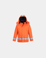 Promotional insulated parka Araflame - Orange