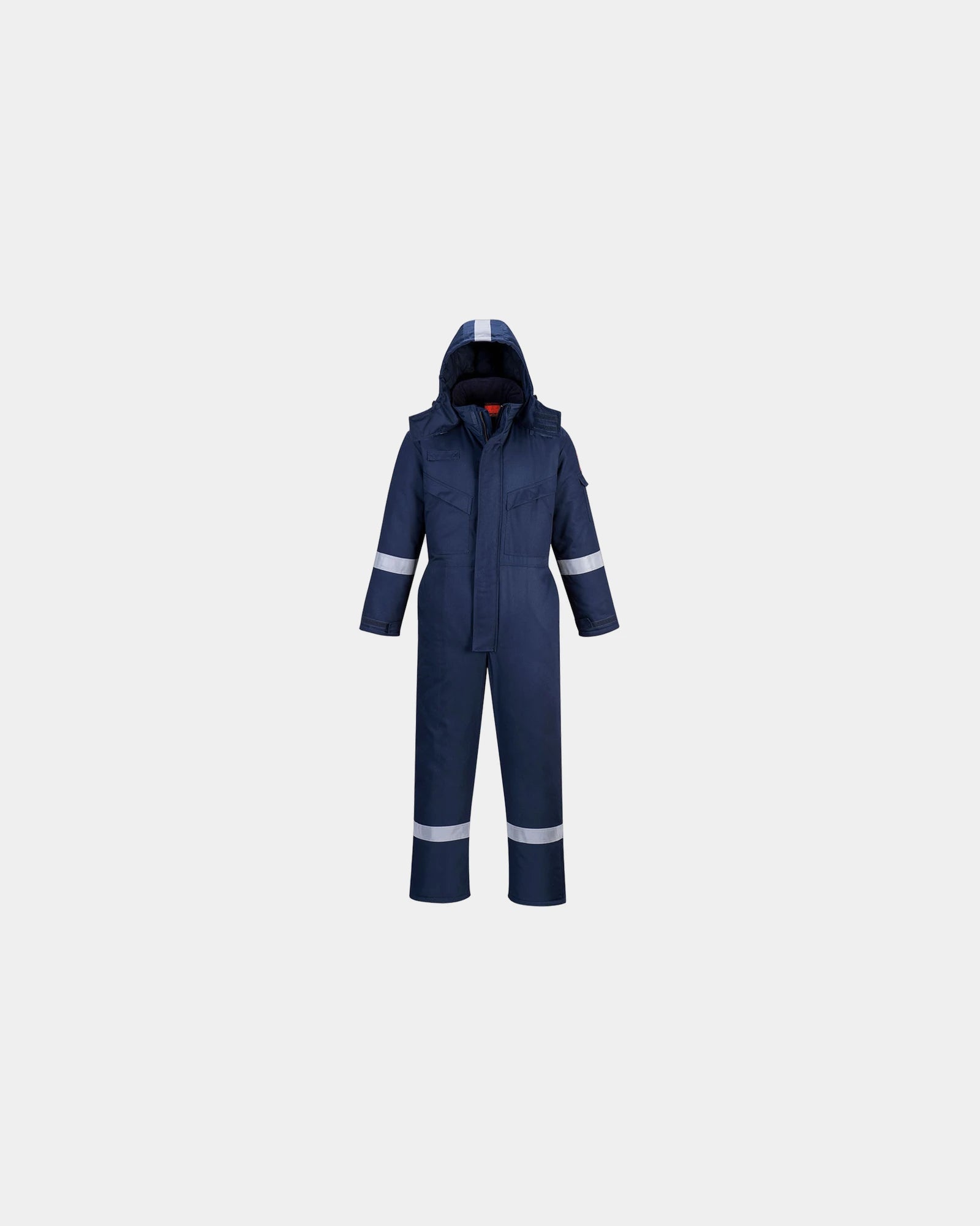 Promotional flame-resistant padded coverall - Navy