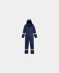 Promotional flame-resistant padded coverall - Navy