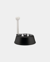 Custom eco-friendly dog bowl Alessi Lupita - Black