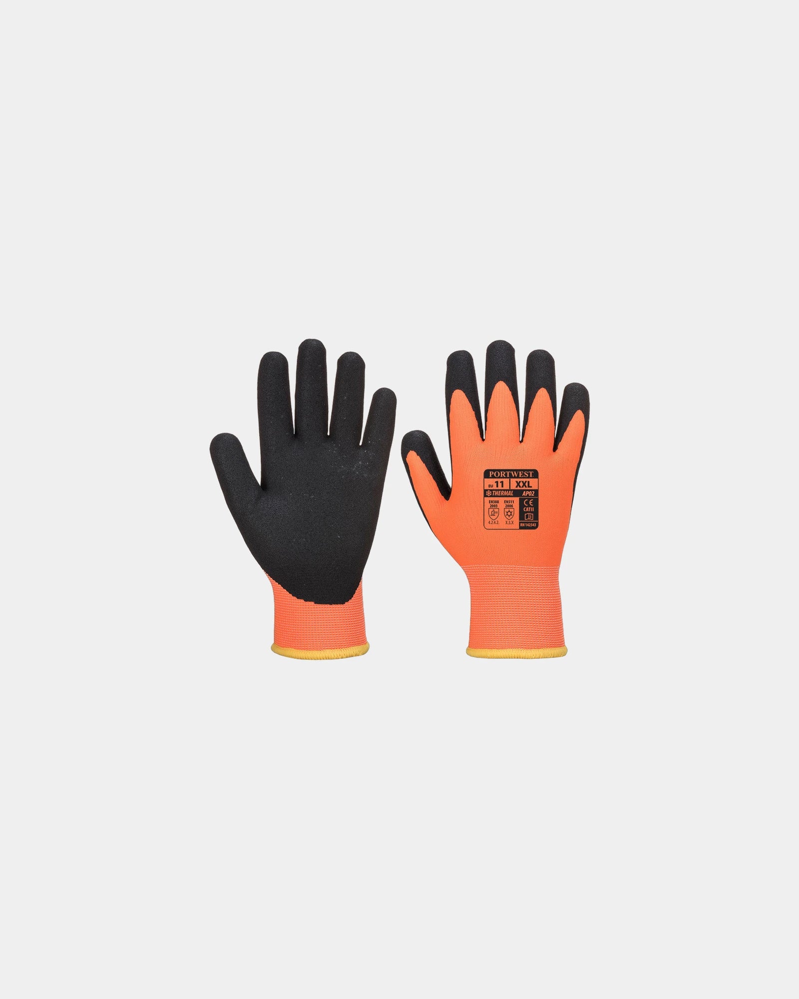 Promotional waterproof Portwest Thermo Pro Ultra gloves - Orange