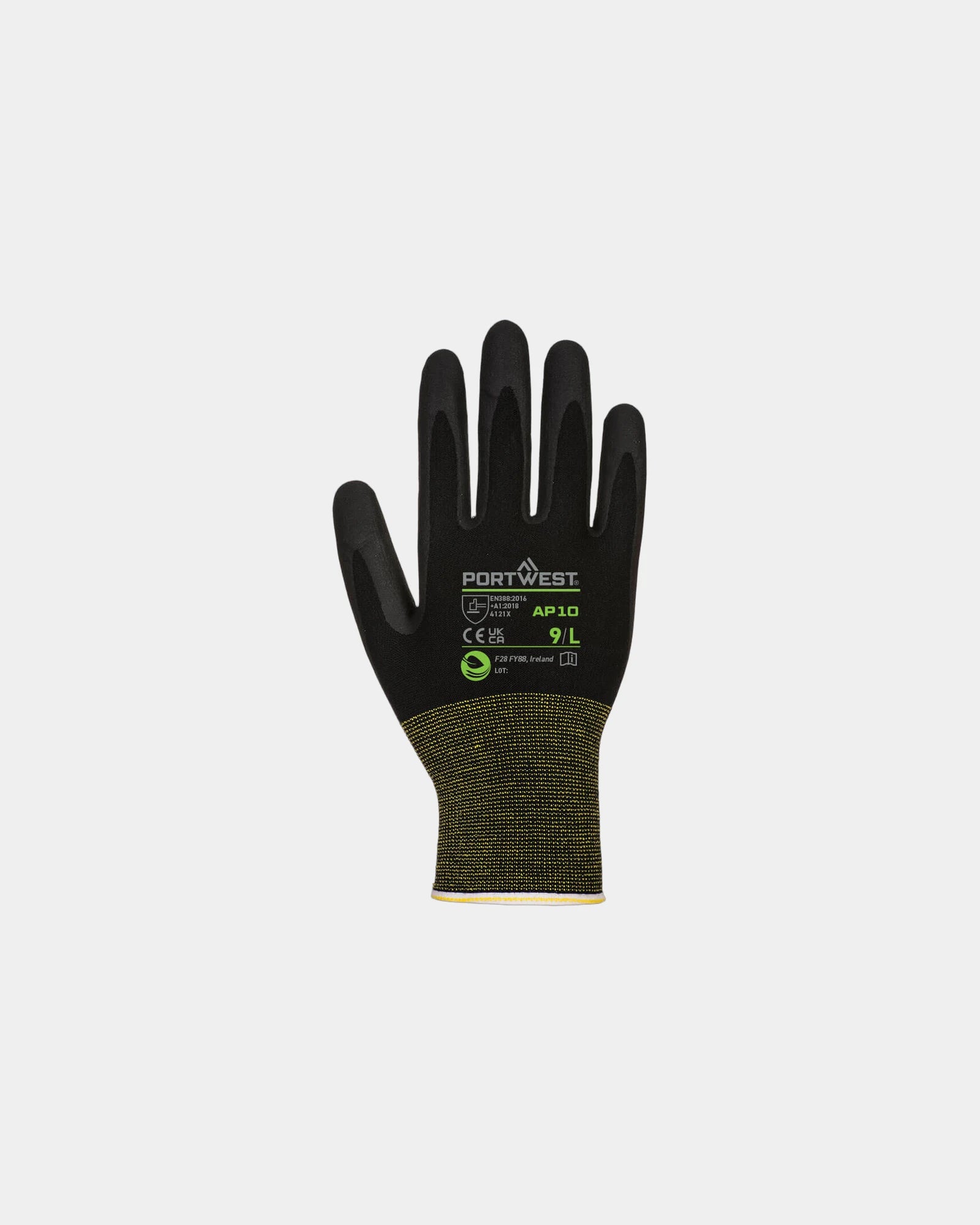 Promotional bamboo nitrile foam gloves NPR15 - 1