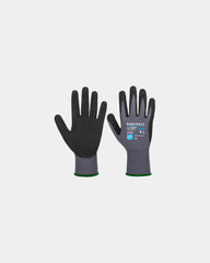 Promotional waterproof nitrile gloves Dermiflex Aqua - Grey