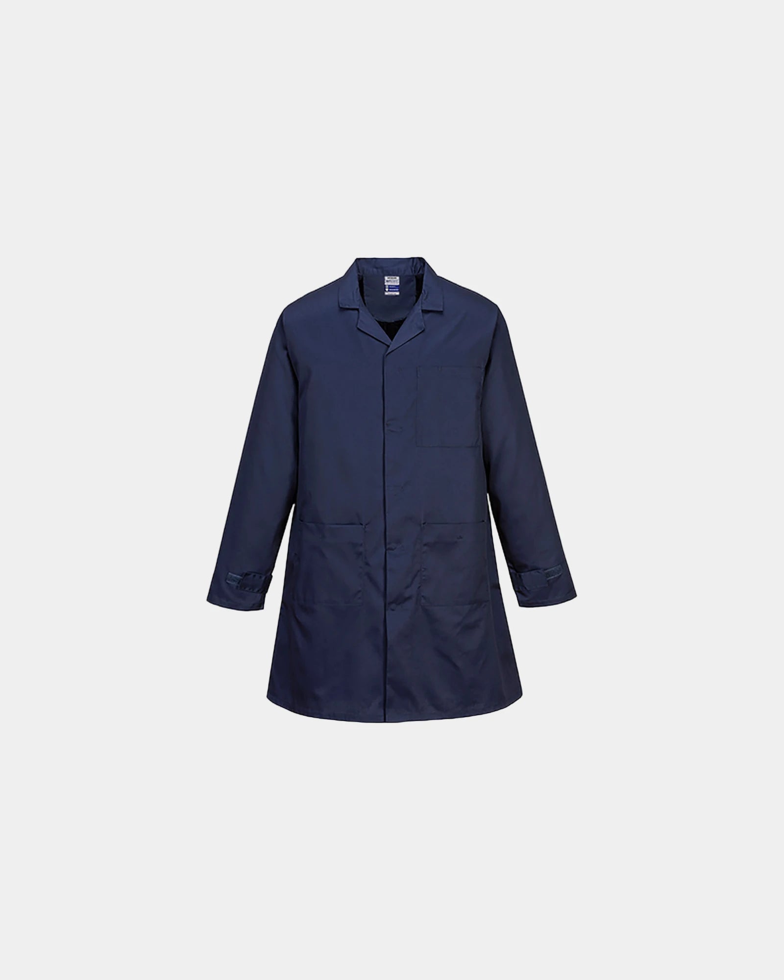 Promotional antistatic ESD blouse - Navy