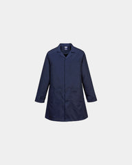 Promotional antistatic ESD blouse - Navy