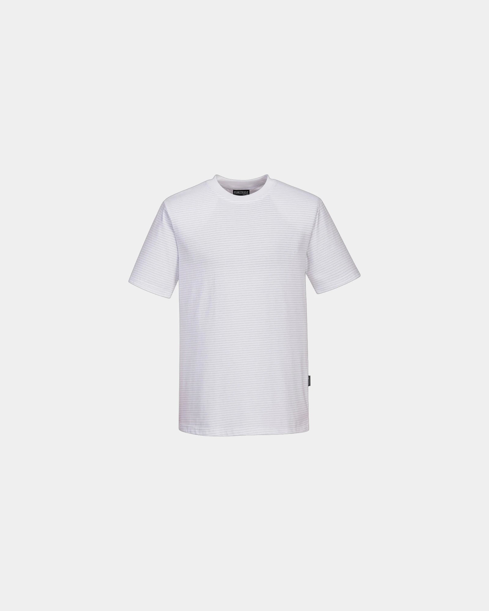 Promotional antistatic ESD long sleeve T-shirt - White