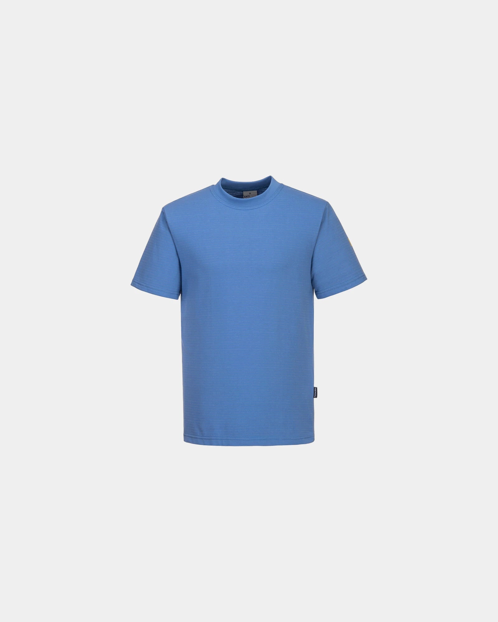 Promotional antistatic ESD long sleeve T-shirt - Gris Clair Chiné