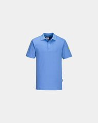 Promotional ESD cotton polo Portwest - Gris Clair Chiné